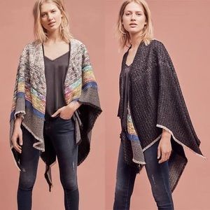 Anthropologie Petanu City Lights Reversible Kimono